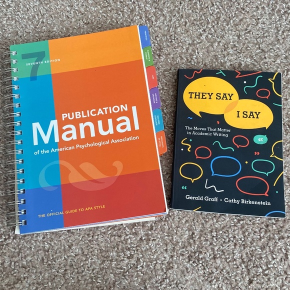 💰TEXTBOOK SALE! 📚Official APA Publication Manual & Academic Writing Textbook📚 - Picture 1 of 6